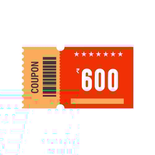 INR 600 Festive Discount Coupon Voucher